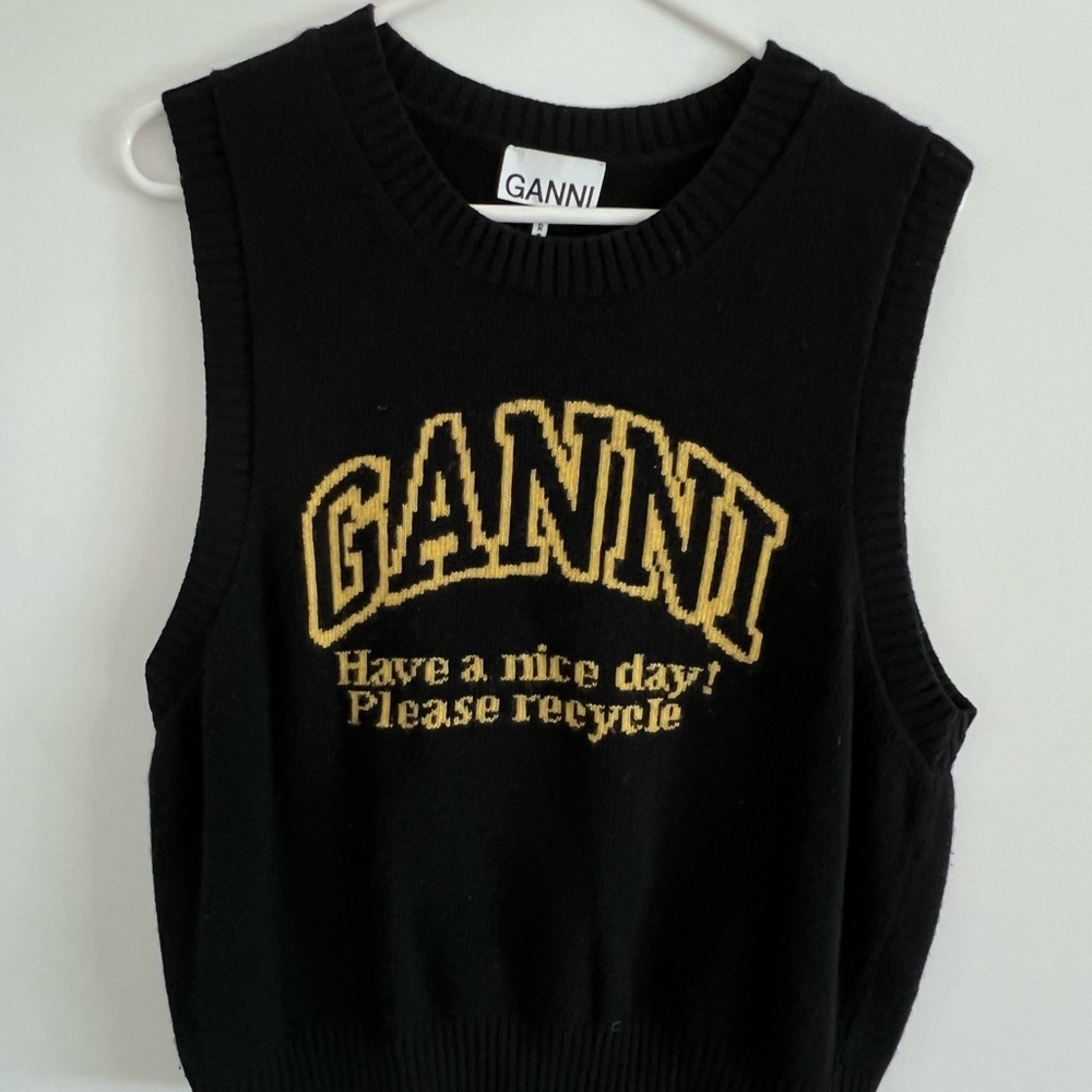 Ganni Sweater Vest